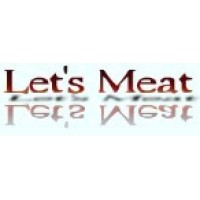 Lets Meat ✔ Logo