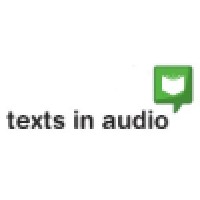Texts In Audio Logo
