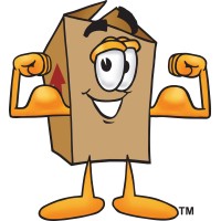 Muscular Moving Men & Storage Logo