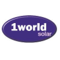 1 World Solar Logo