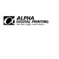 Alpha Digital Printing, Inc. Logo