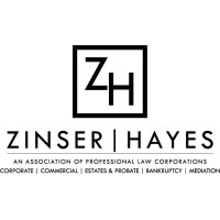 JAMES A. HAYES, JR., ZINSER | HAYES Logo