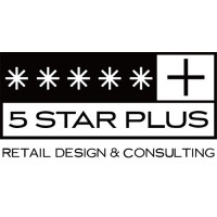 5 Star Plus Retail Design Logo