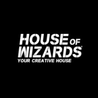 House of Wizards your creative house Logo
