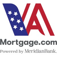VAMortgage.com, powered by Meridian Bank Logo