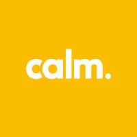 Calm es simple. Logo