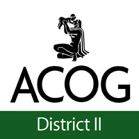 The American College of Obstetricians & Gynecologists (ACOG), District II Logo