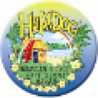 HULA DOG HAWAIIAN STYLE HOT DOGS Logo