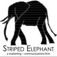 Striped Elephant Logo