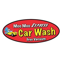 Moo Moo Express Car Wash Logo