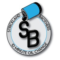 Strickland Brothers 10 Minute Oil Change Logo