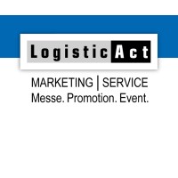 LogisticAct GmbH - MARKETING SERVICE. Messe. Promotion. Event. Logo