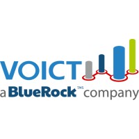 VOICT (a BlueRock TMS company) Logo