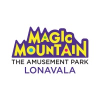 Magic Mountain The Amusement Park Logo