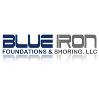 Blue Iron Foundations & Shoring Logo