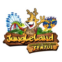 JungleLand Adventure Theme Park Logo
