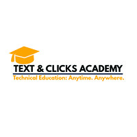 Text And Clicks Academy Logo