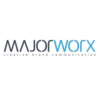 MajorWorx Creative. Brand. Communication Logo