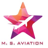 M. S. AVIATION Logo