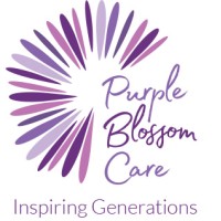 Purple Blossom Care Logo