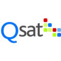 Comunicación Satelital QSat SpA Logo
