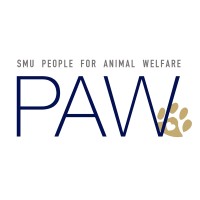 SMU People for Animal Welfare (PAW) Logo