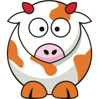 One Orange Cow Logo