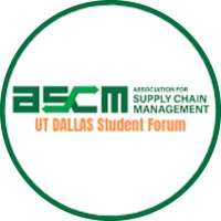 ASCM UT Dallas Student Forum Logo