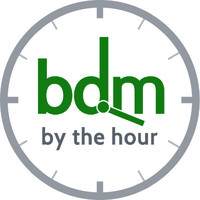 BDM by the hour Logo