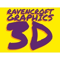 Ravencroft Graphics 3D Logo