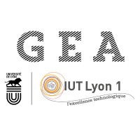 Département GEA - IUT LYON 1 Logo