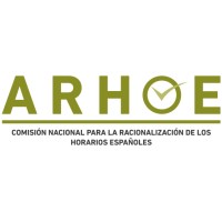 ARHOE - Comisión Nacional para la Racionalización de los Horarios Españoles Logo