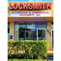 Automotive and Commercial Locksmith Logo