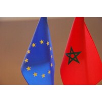 European Union in Morocco Logo