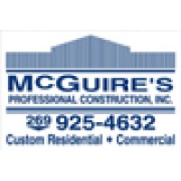 McGuires Professional Construction Logo