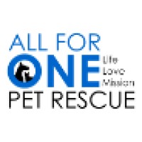 All For One Pet Rescue, Inc. Logo