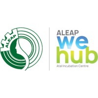 Atal Incubation Centre, ALEAP WE-Hub Logo