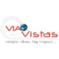 VIA Vistas - simple ideas, big impact Logo