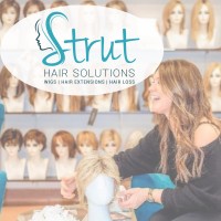 STRUT Hair Solutions | Fresno & Solana Beach Logo