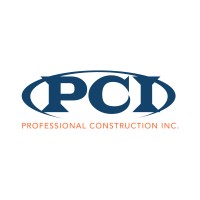 PCI - Professional Construction, Inc. Logo
