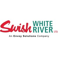 Swish White River, An Envoy Solutions Company Logo