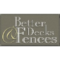 Better Decks & Fences Logo
