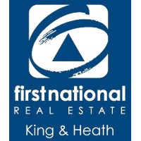 King & Heath First National Real Estate Logo
