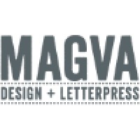 MAGVA Design + Letterpress Logo