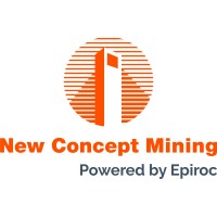 New Concept Mining powered by Epiroc Logo
