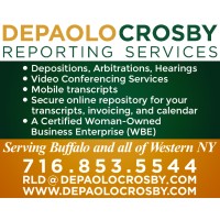 DePaolo Crosby Reporting Services, Inc. Logo