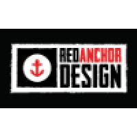 Red Anchor Design Logo
