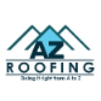 AZ Roofing (Doing it right from A to Z) Logo