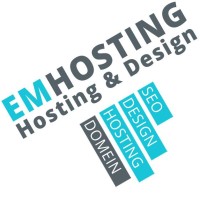 EM Hosting & Design Logo