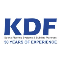 KDF-Sports Flooring Production Logo